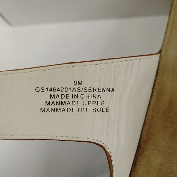 Altar’d State Serenna Platform Slide Sandals Size 9 Brown Double Buckle Boho - Picture 12 of 14